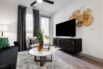 Studio, one, and two bedroom residences and townhomes